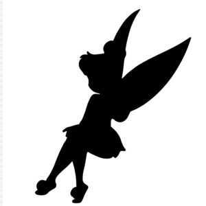 Tinkerbell Permanent Vinyl Decal Mug Tumbler‎ Car 4”